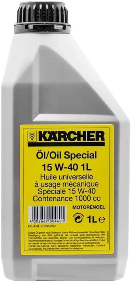 Kärcher - 62880500 - 1-Litre Bottle of Oil for Kärcher High-Pressure Washers
