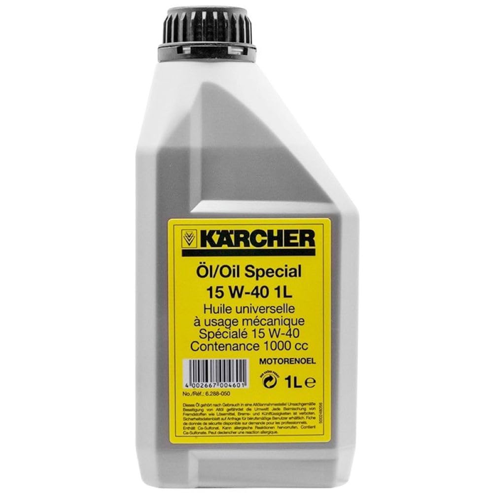 Karcher 6.288-050.0 Pump Oil, Synthetic 15W40 1 Liter
