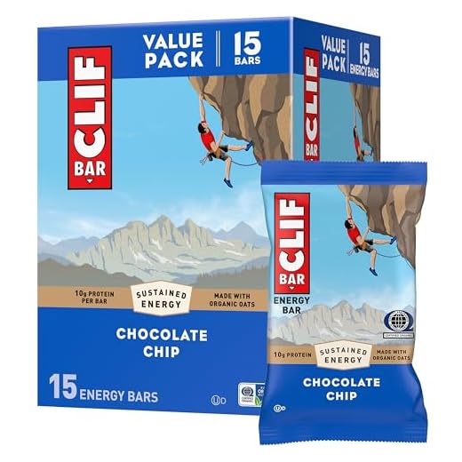 CLIF Bar Chocolate Chip Energy Bars