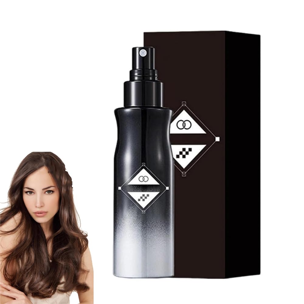 Sponsored Ad – Fluffy Hair Styling Spray, Hair Leave-In Volumizing Styling Spray, Natural High Skull Top Stereo Shaping Spray Men's Hair Wax Hair Volumizer, Long-Lasting Root Lift for Hair Types (1Pc 120ml)