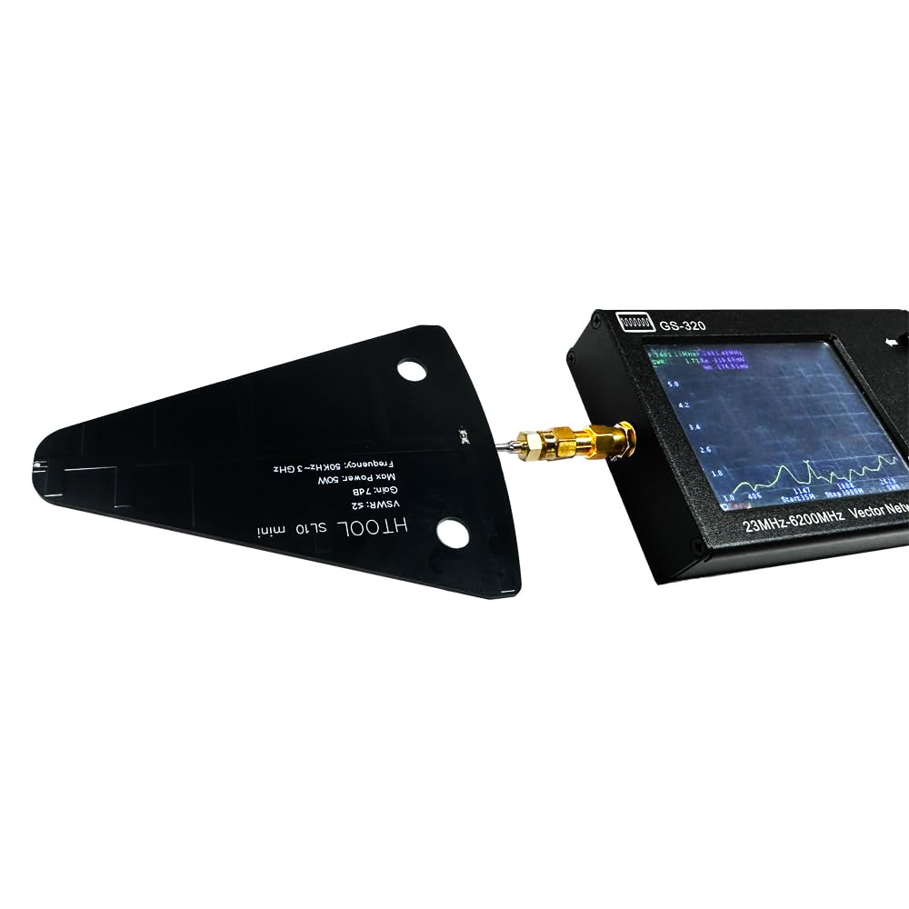 Antenna a banda larga direzionale 50KHz-3000MHz ad alto guadagno Log-Periodic Antenna per test a microonde RF, UWB, EMC, trasmissione radiofonica di monitoraggio/ricezione bidirezionale