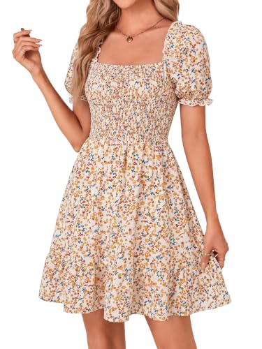Image of Rooscier Women's Summer Boho Mini Dress