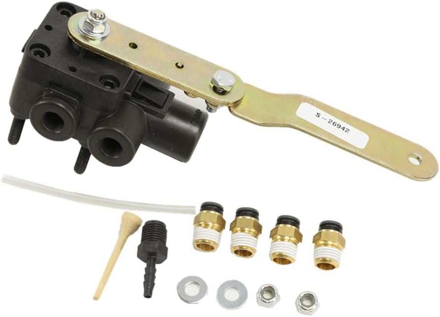 Mytee Products Height Control Leveng Valve w/Dump Feature Fits Peterbilt, Freightliner, 08-02947OEM