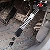 Stainless Steel Car Pedal Lock - Heavy Duty Anti-Theft Brake, Retractable Design Clutch Security Device | 3 Keys Suitable Car Pedal Lock, Truck SUV Van Enhanced Vehicle Protection Tool #2