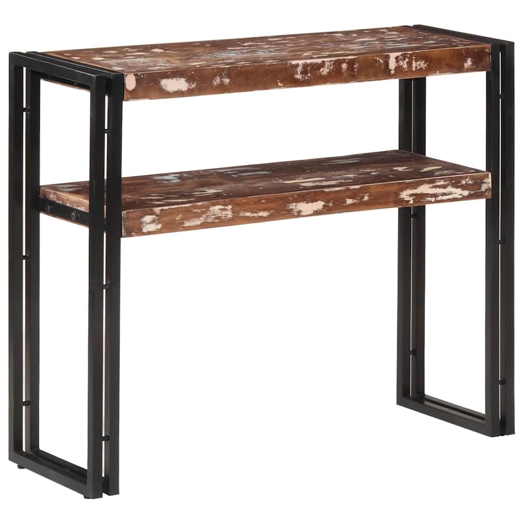 Stolik pomocniczy 90 x 30 x 75 cm ze starego drewna, lite drewno z