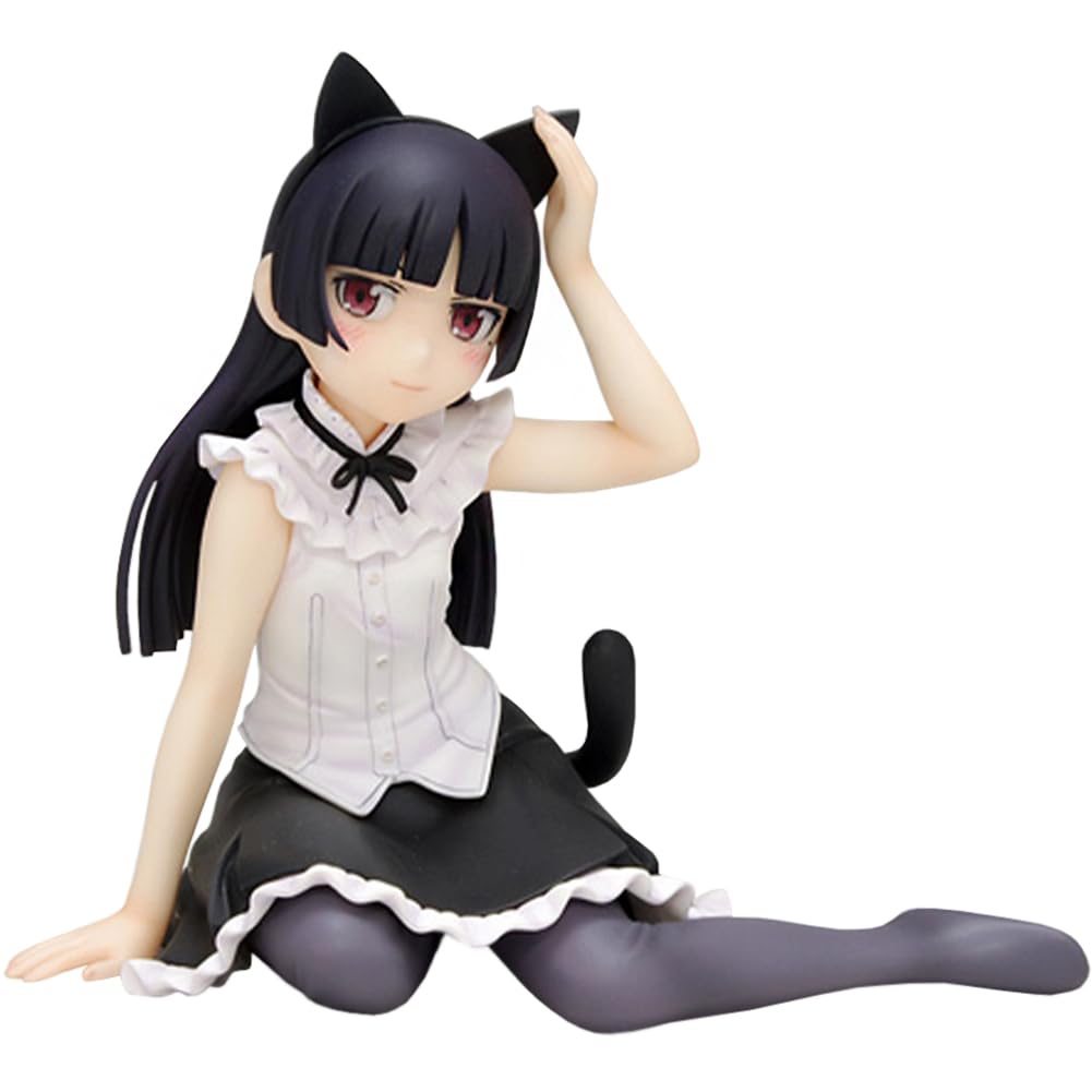 Zhongkaihua GokouRuri Figure Kuroneko Sitting Home Dress Ver Anime PVC Model Figurine Car Desktop Decorate Collections Christmas Ornament Birthday 10CM — image 1