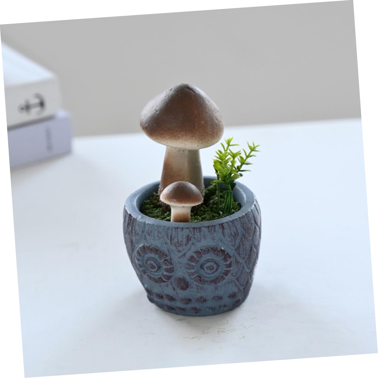 Happyyami 2 Juegos Seta En Maceta Falsa Figuritas De Setas Planta Artificial Plantas Artificiales Terrario Plantas Decoración Seta Artificial Adornos De Hongos Artificiales Espuma 4 Uds * 2
