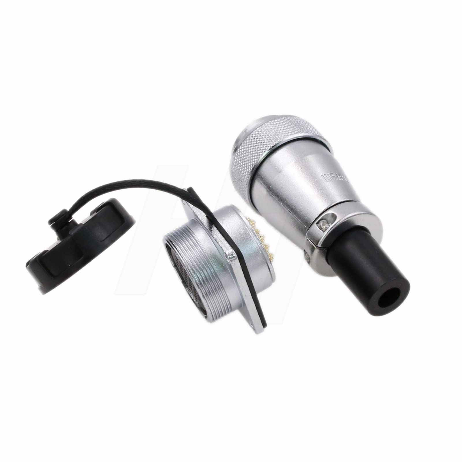 Hangton ws28 26 Pin 5a maschio Femmina Metallo Aviazione Rotondo connettore di alimentazione brasato Auto esterna Solare 18awg cavo
