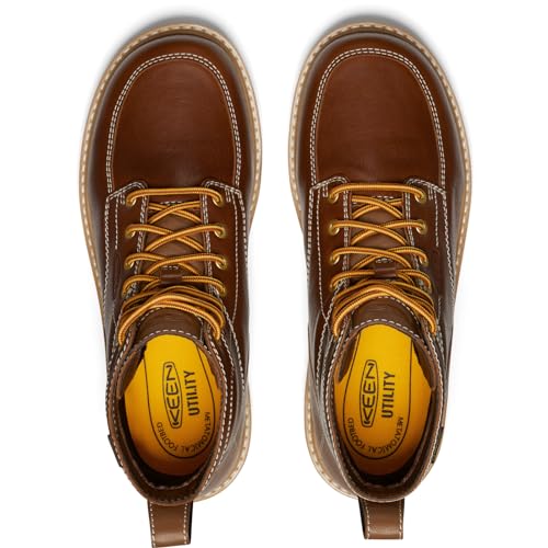 Image of KEEN Utility Men's San Jose 6 inch Soft Toe Waterproof Wedge Work Boots