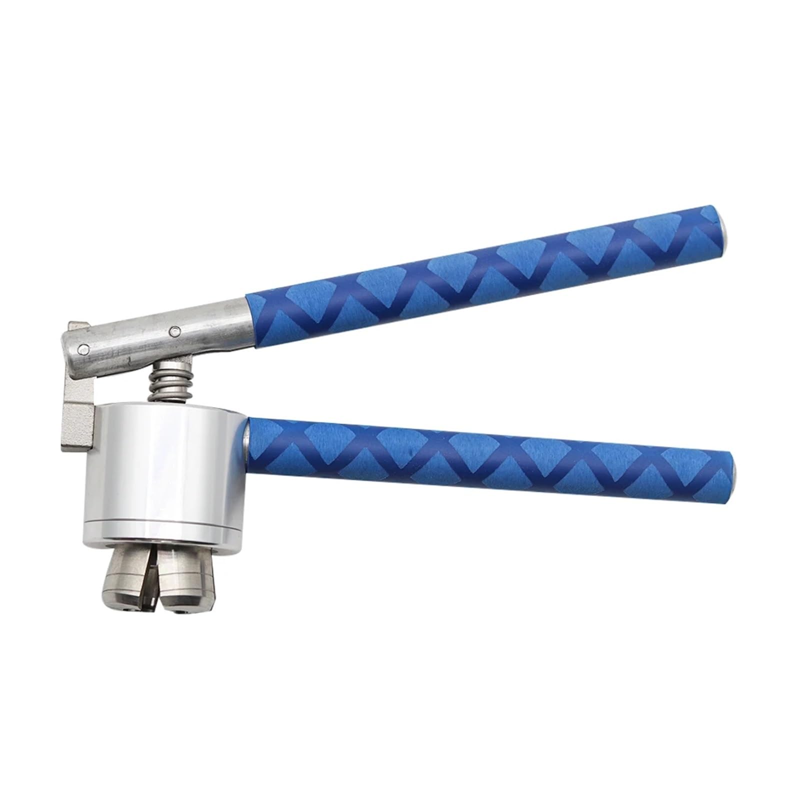 Máquina de sellado manual de acero inoxidable para botellas de perfume, prensadora de viales, sellos de crimpadora de 15 mm, herramienta de tapado de alto rendimiento
