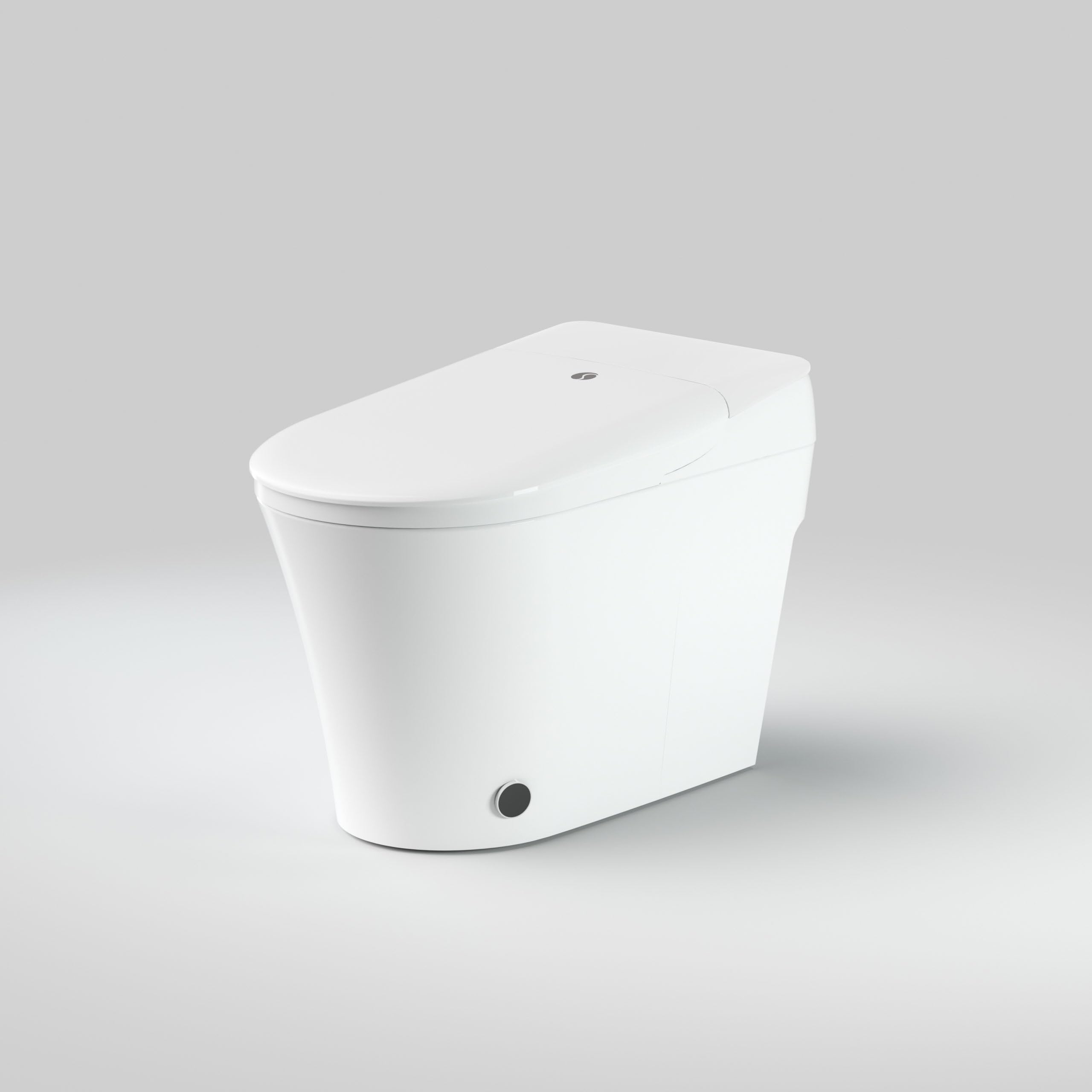 WC Japonais Intelligent au Sol EDEN par Sanibulle - Toilettes Lavantes et Séchantes - Ouverture Automatique Laser - Chasse Cyclonique - Garantie 3 Ans - Marque Française
