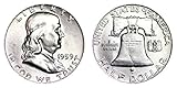1959 P Franklin Half Brilliant Uncirculated 90% Silver US Coin MS/BU Fifty Cents .50 Half Choice...