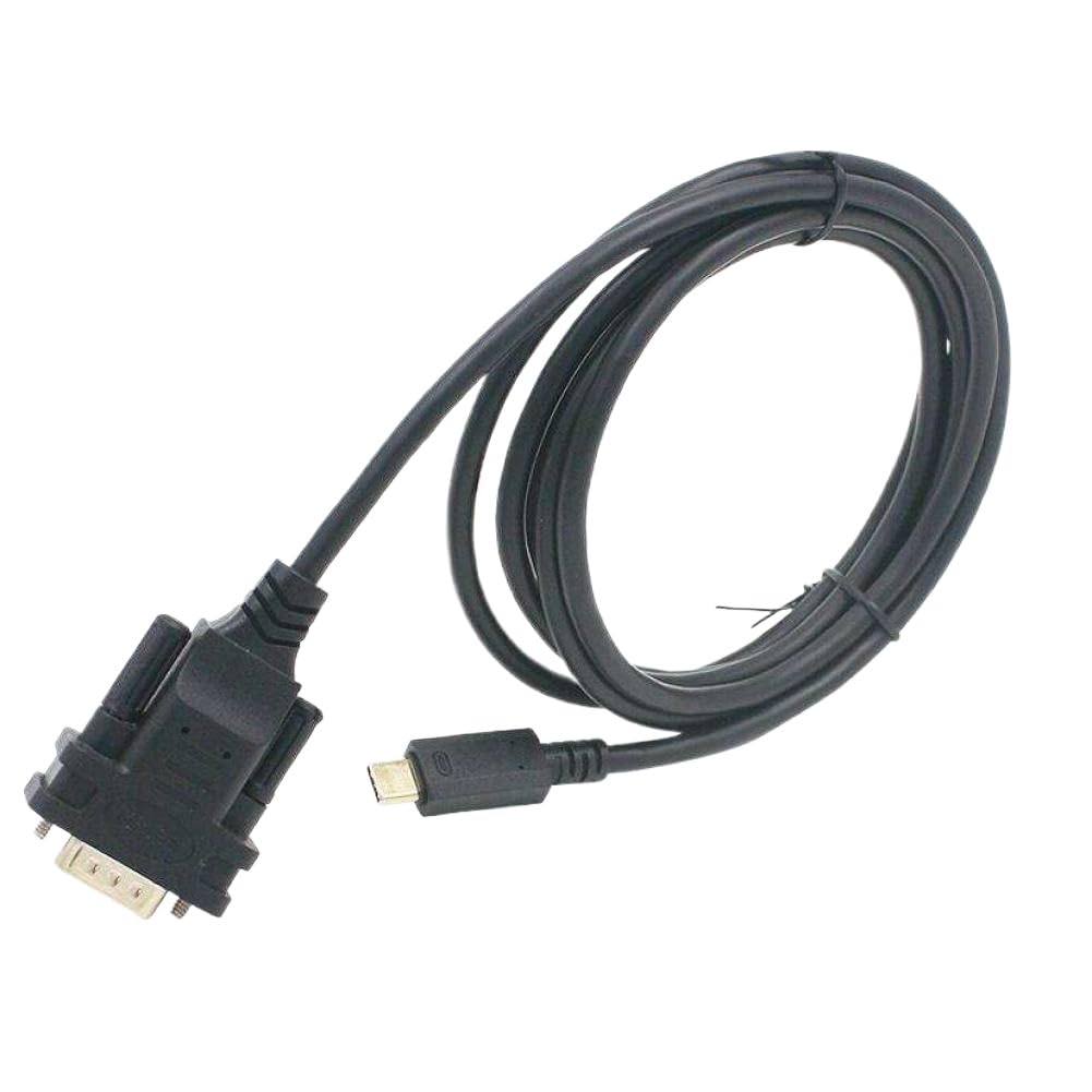 Convertidor de Adaptador Serie USB C a DB9 RS232 6 pies FTDI FT232RL Chip Compatible con Win11 10 8 7 XP Android Linux Vista Compatible con computadora portátil