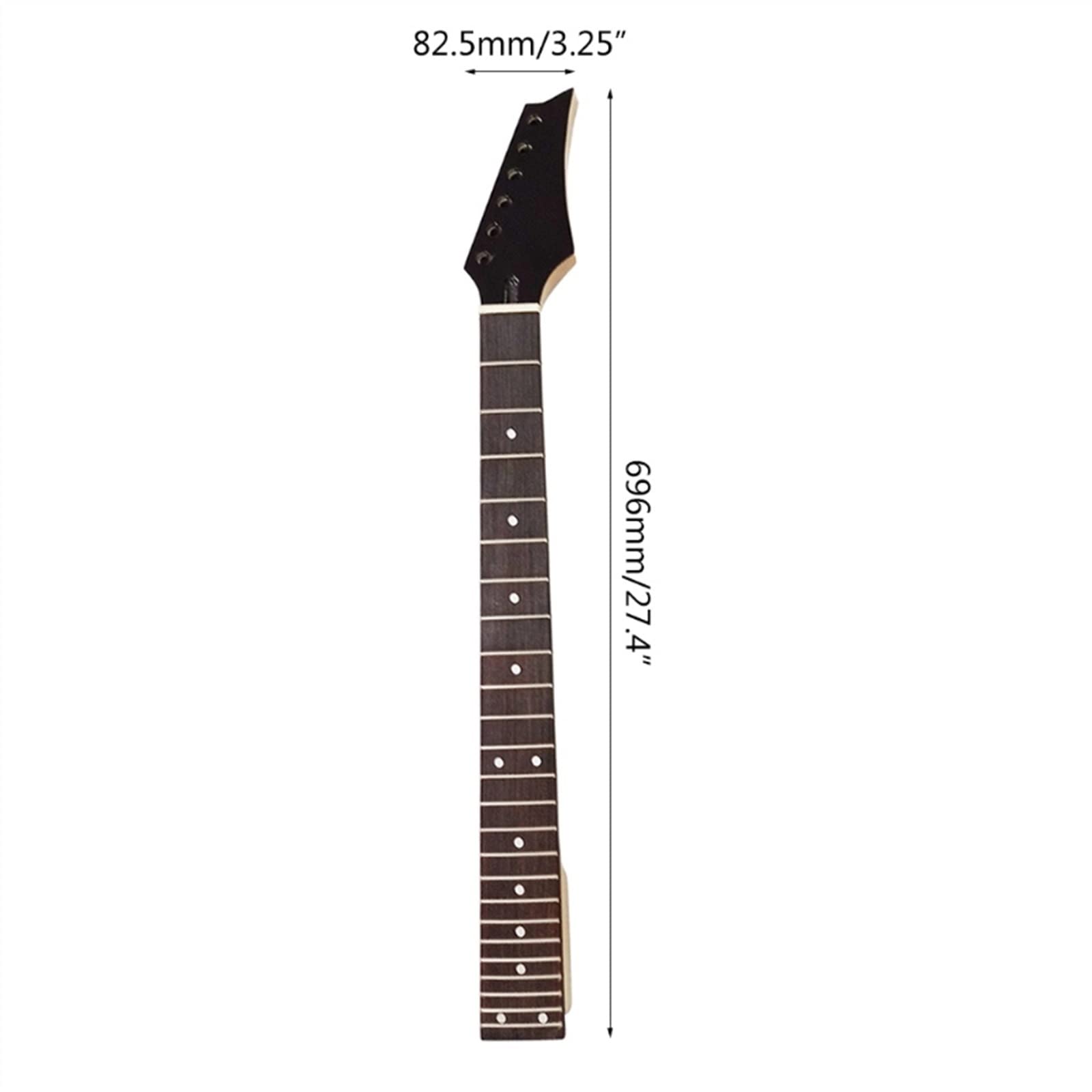 Niedokończona gitara szyja Gryf Gitary Elektrycznej Drewno Klonowe DIY Zamienniki Szyi Gitary Do Gitary Elektrycznej