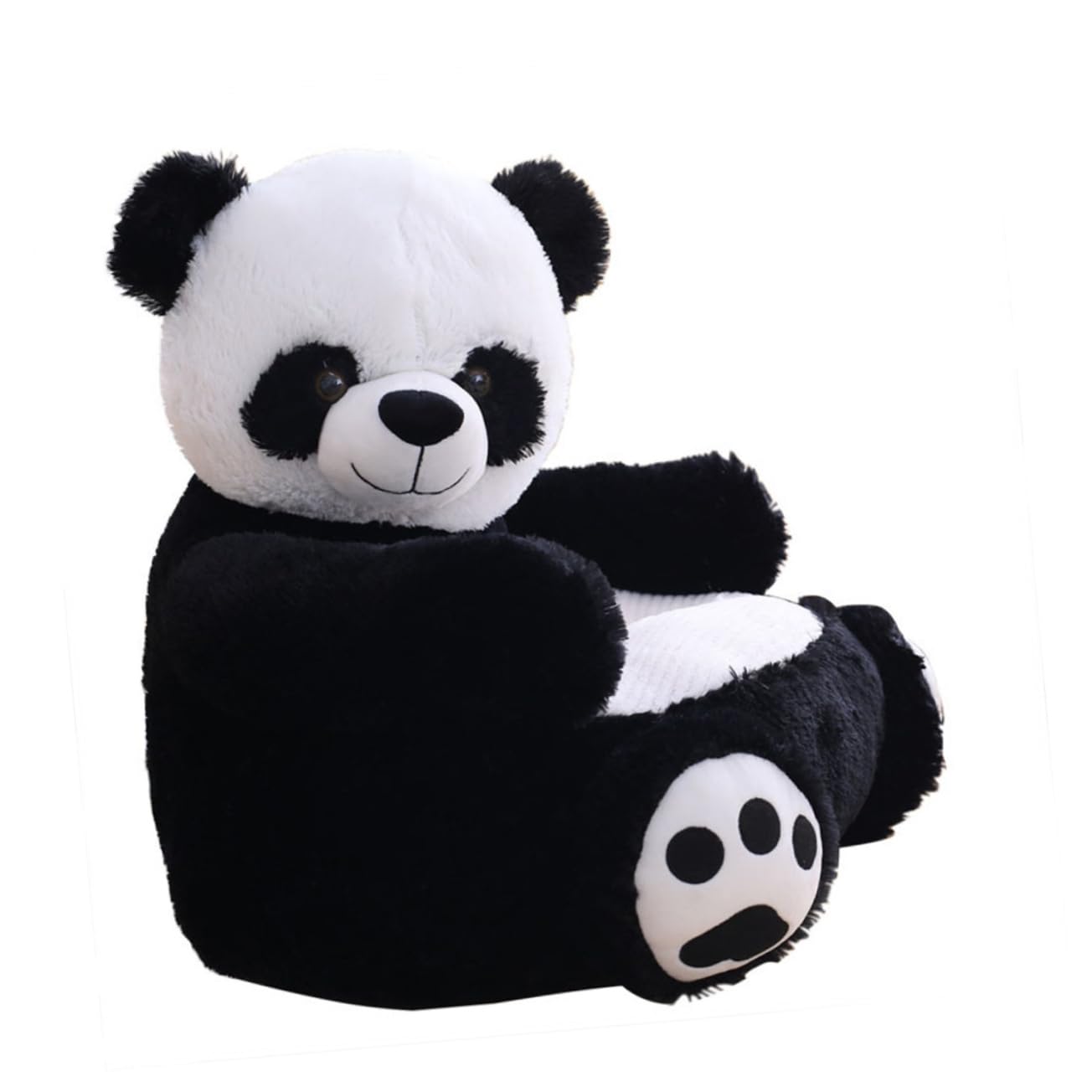 STOBAZA 1Pc Adorable Cartoon Panda Sofa Chair for Comfortable Seat for Home Nursery Playroom Cute Panda Design