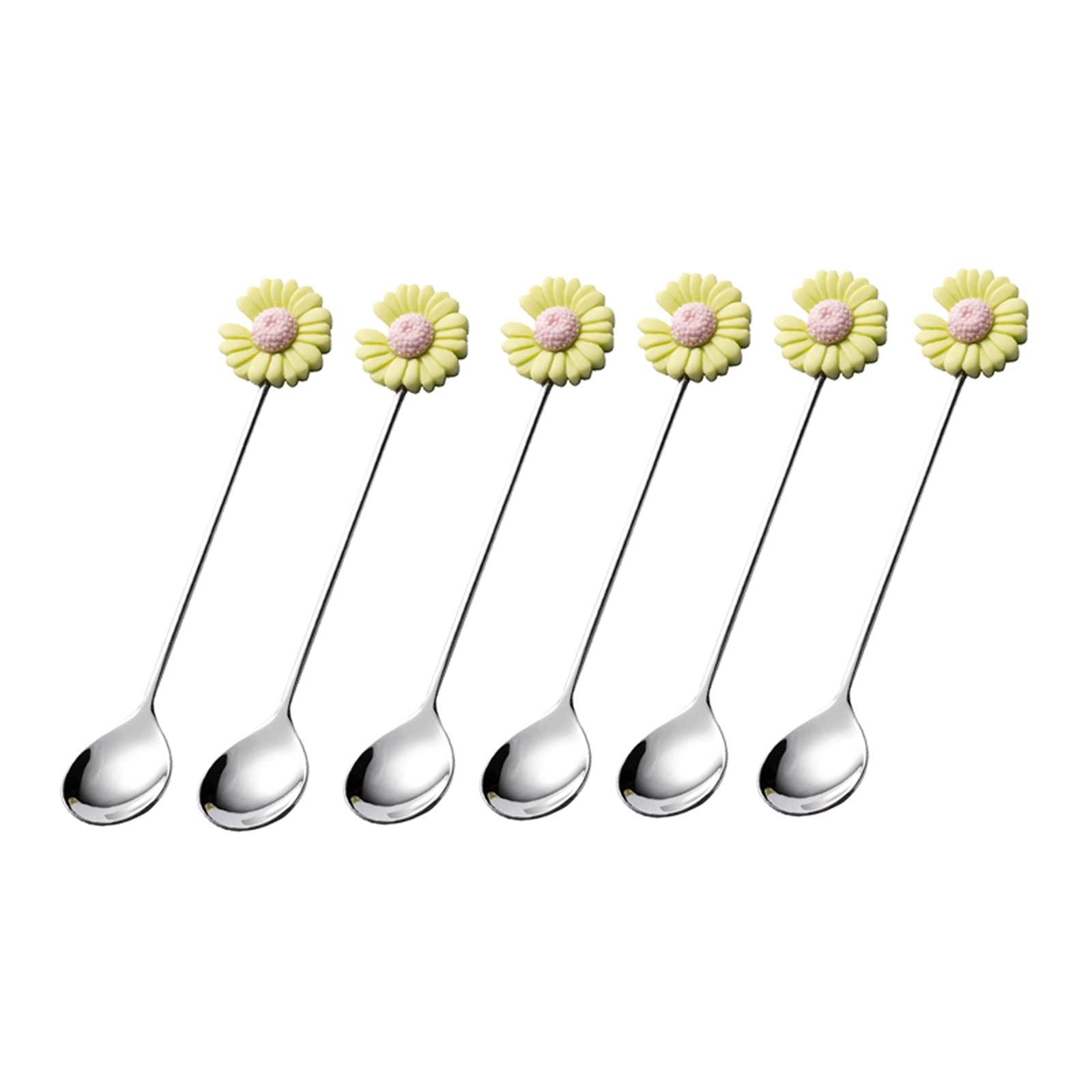 BEWOS 24 koffielepels, lepels van roestvrij staal, 13,7 cm, kleine dessertlepels, hoogglans gepolijst en vaatwasmachinebestendig