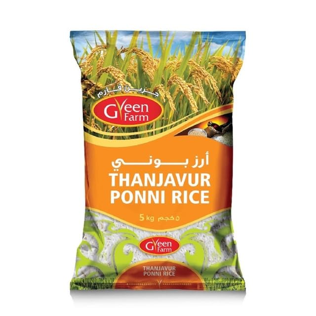 Green Farm Thanjavur Ponni Rice Premium White Rice 5 kg