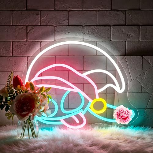 Image of Neon Sign, FPLL Neon Signs for Wall Decor Cute LED Sign for Man Cave Game Room Home Decor Bar Beer Light up Signs - USB Powered