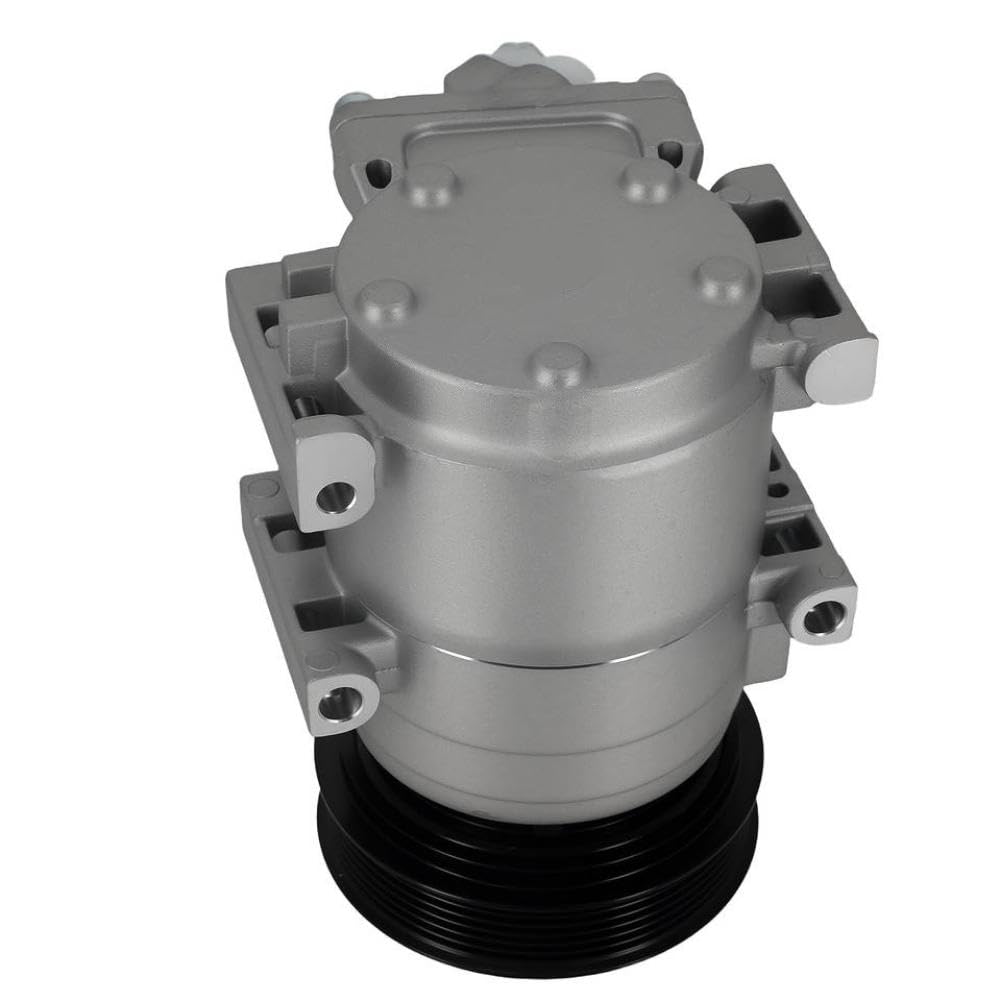 Air Conditioning Compressor 1.6L L4 BE8Z19703A Front Compatible with Ford Fiesta 2011 2012 2013