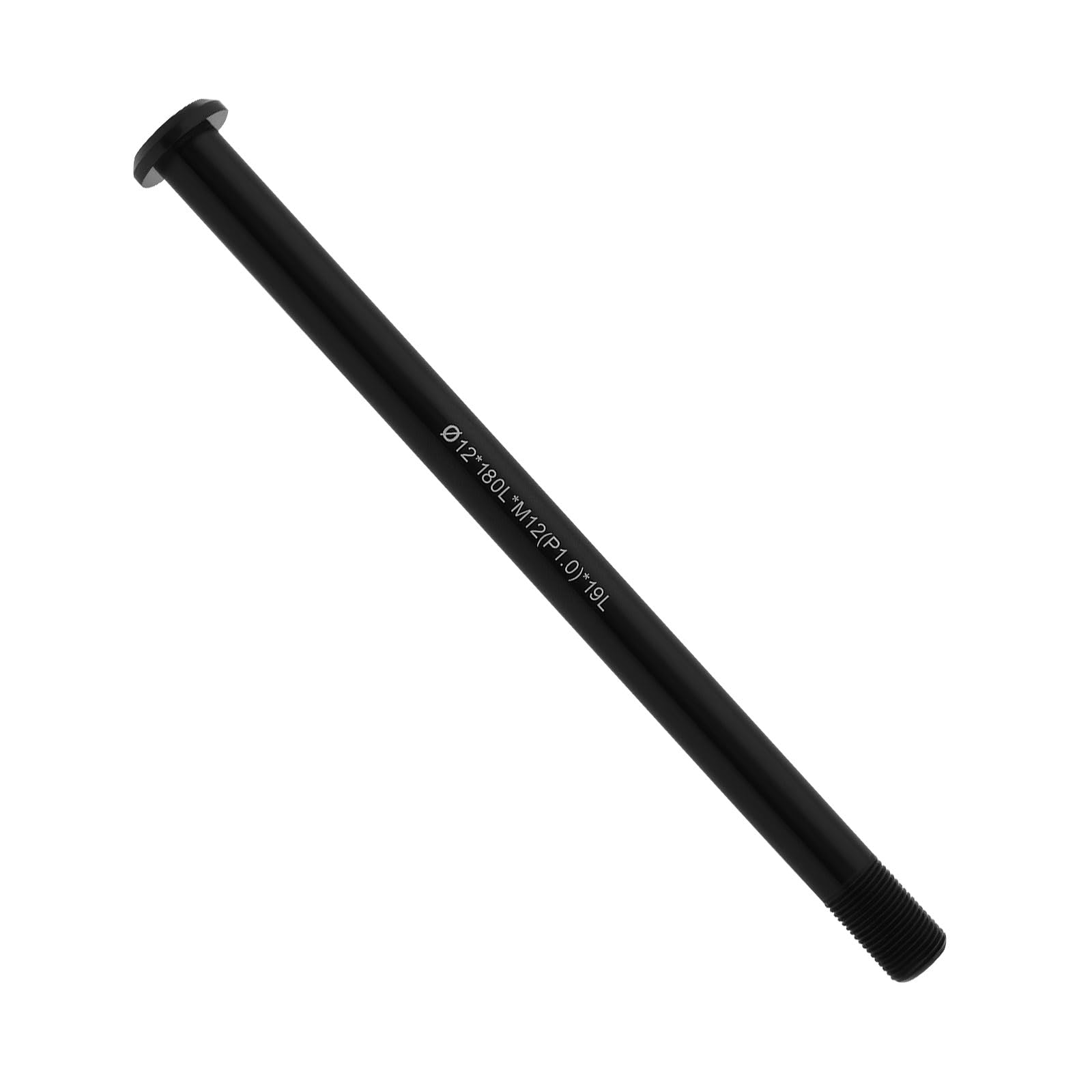 1 asse passante per bicicletta, 12 x 180 L x M12 (P1,0 x 19), compatibile con Vitus in lega di alluminio a sgancio rapido, accessorio per bicicletta