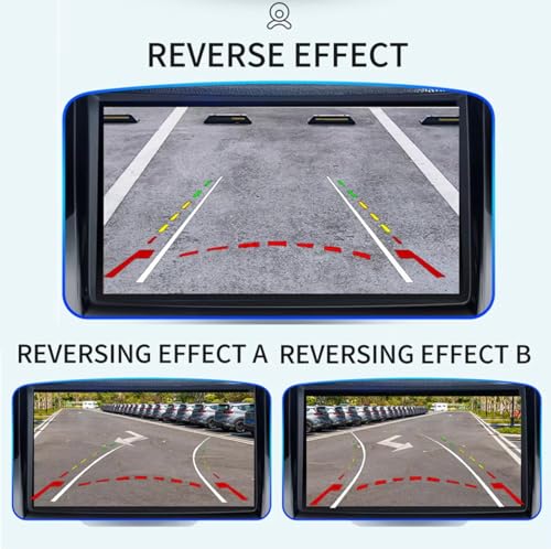 Caméra recul compatible Trafic 2001-2014 feu stop affichage trajectoire dynamique - 6