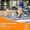 Adiwo E-bike Battery Cover, E-bike Cover for Battery Protective, Universal Outer Protection 30-38 cm Waterproof Bag, Dustproof Summer Battery Protective Bag, Electric Bike Covers Accessories #4