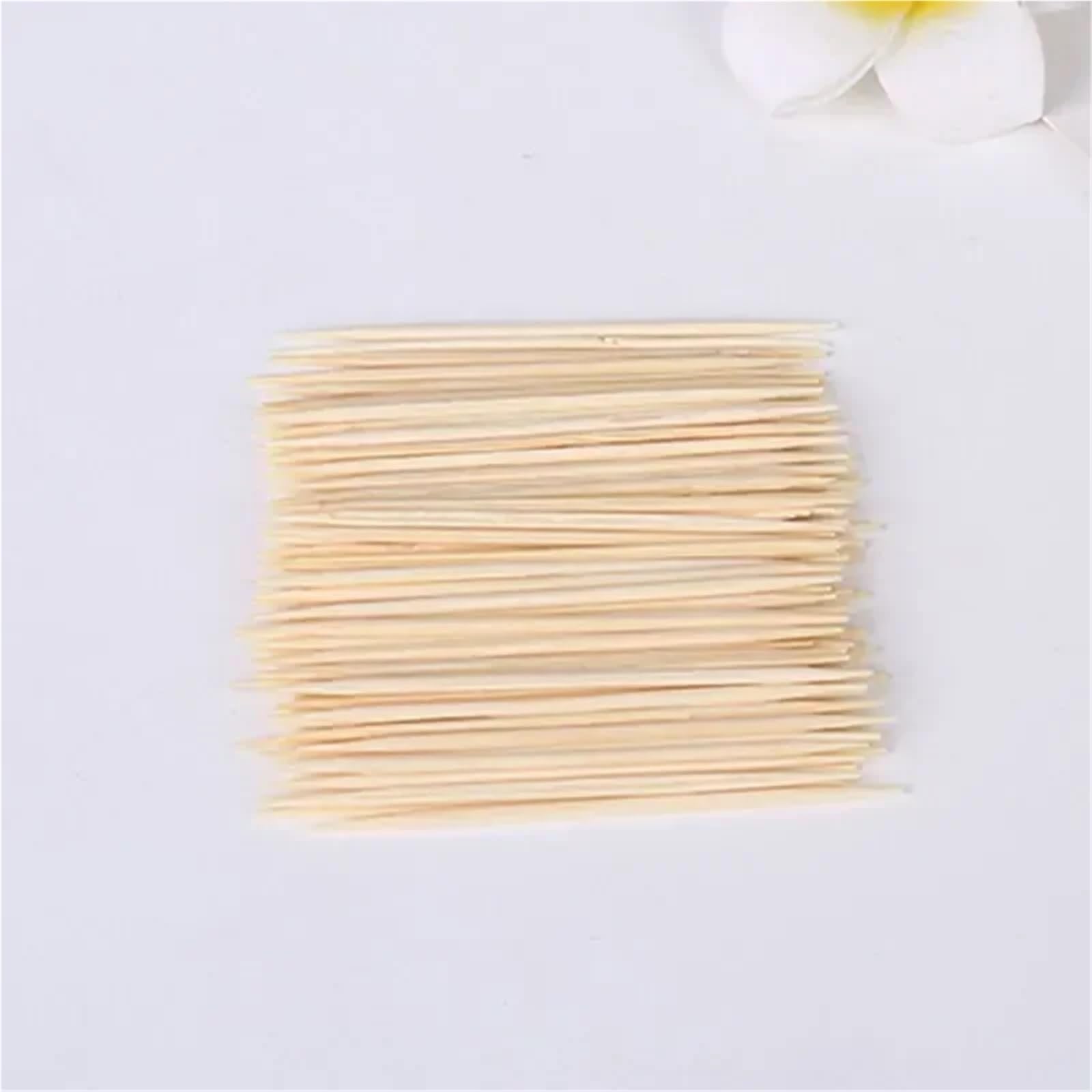 Palillos de Dientes, Palillos de Dientes Madera, 10000 Uds., Palillos dentales bambú Natural for Limpieza, Uso en casa, Restaurante, Hotel