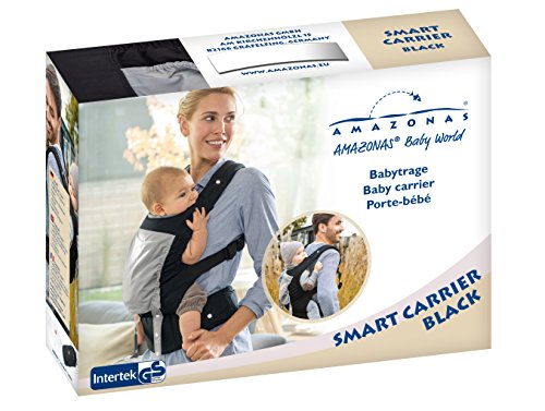 AMAZONAS Ergonomische babydrager Smart Carrier zand met capuchon voor pasgeborenen en peuters meegroeiend vanaf 0 - 3… - Image 8