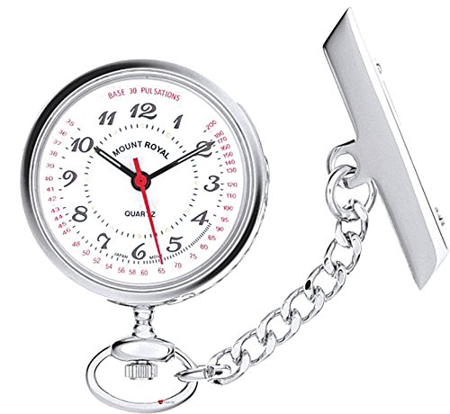 Reloj de enfermera redondo I LUV LTD con caja de regalo para graduación médica