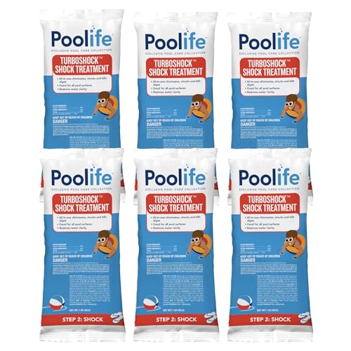 POOLIFE Turbo Shock 1 Lbs Bags (6)