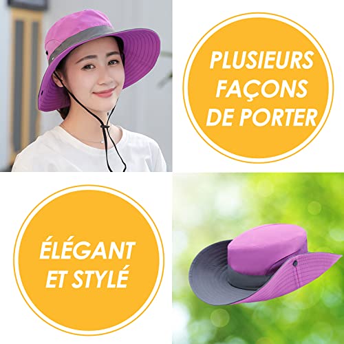 SEYUFN-Women-Sun-Hat-Outdoor-Summer-Hat-Hiking-UV-Protection-Wide-Brim-Mesh-Ponytail-Bush-Hat-for-Hiking