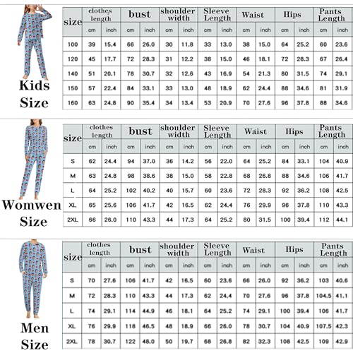 JINMA Personalized Pajamas Sets for Women Man, Customized Face Sleepwear with Photo, Couples Pajamas3