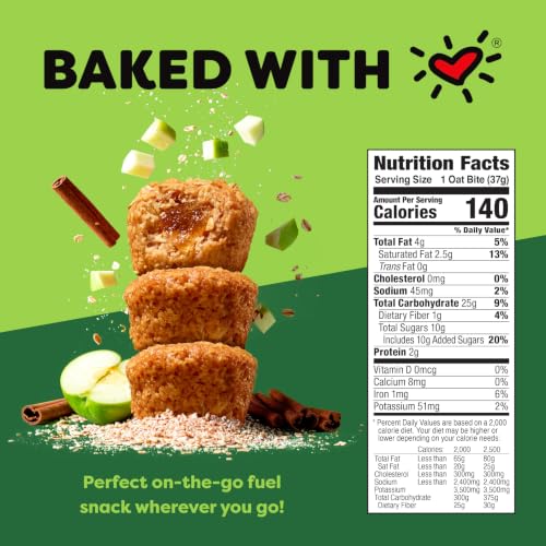 Image of Bobo's Oatmeal Bites, Strawberry, Chocolate Chip, Apple Pie Variety (36 ct)