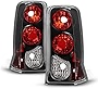 ACANII - For Black 2002-2006 Cadillac Escalade Base/ESV Tail Light Brake Lamps Replacement Driver & Passenger Side