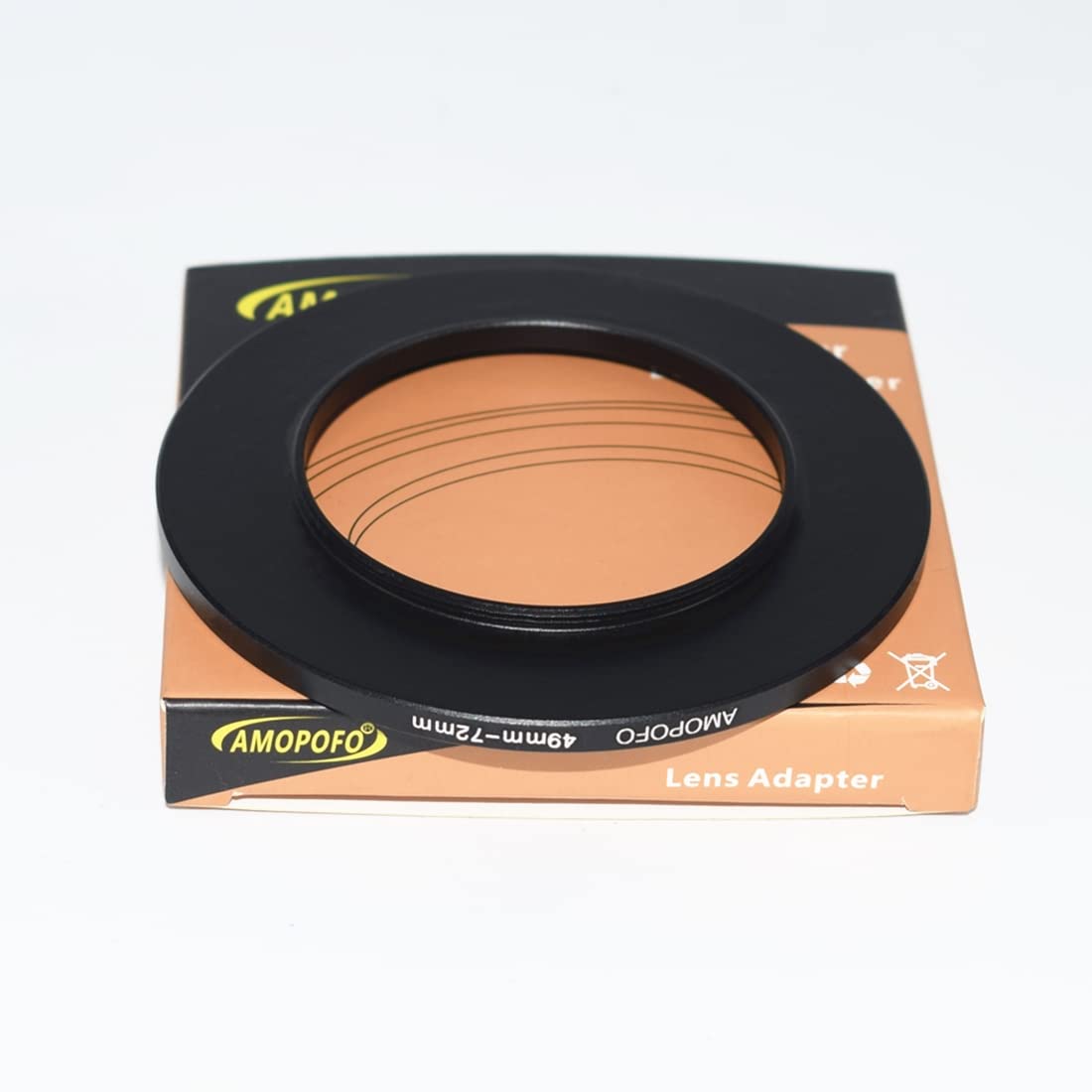 62mm to 72mm Step Up Ring For Filters,62mm-72mm Camera Filter Ring,Made Of CNC Machined space aluminum With Matte Black Electroplated Finish.for 72mm UV,ND,CPL Camera Filter accessories — view 23