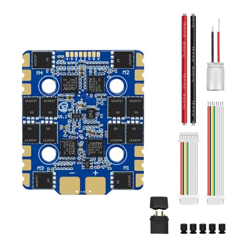 ESC 4 en 1 65A sin escobillas SEQURE AM32 para drones FPV Racing