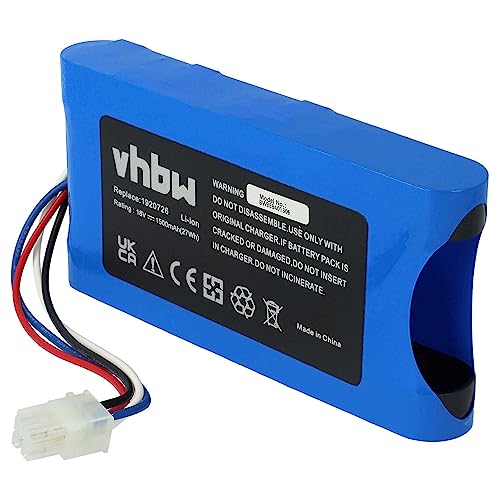 vhbw Batería Compatible con Yard Force Amiro 400, 400i, 350i, 350 cortacésped 1500mAh 18V Li-Ion