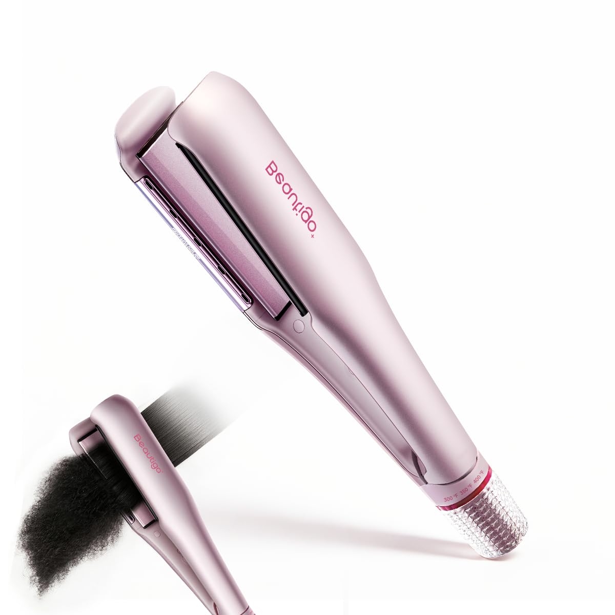 Wide Plate Hair Straightener, Argan Oil Ceramic Flat Iron