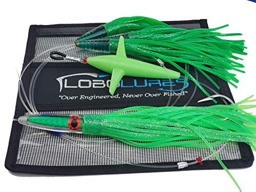 Lobo Lures 13" Green Machine Style Bullet miniatura 5