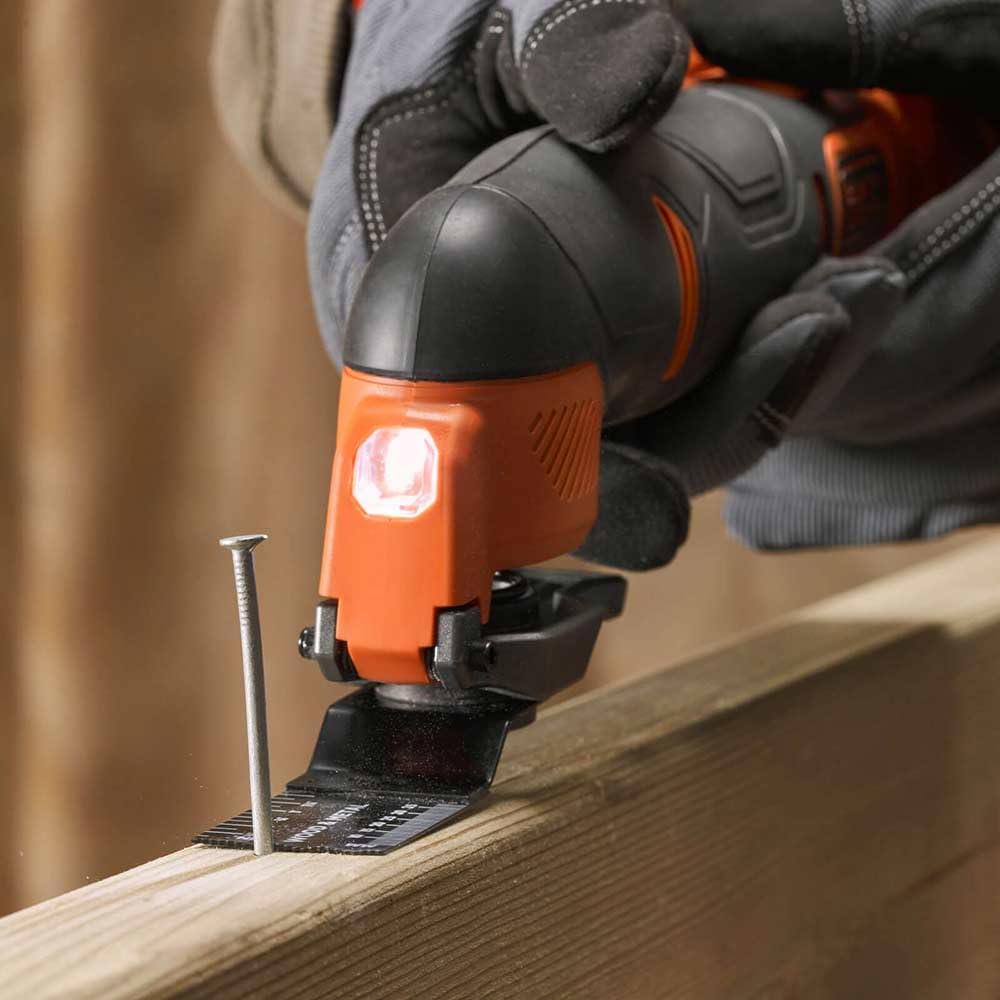 BLACK & DECKER Multi-Herramienta Oscilante 18V, velocidad variable 8.000-18.000 opm per chi cerca qualità e praticità, per uso pratico e risultati affidabili