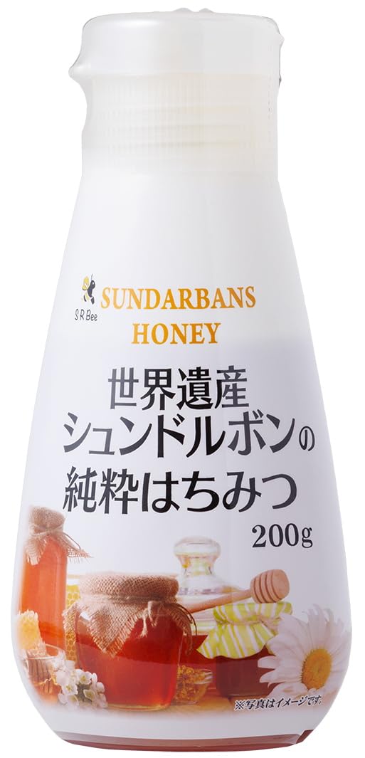 Amazon | 世界遺産シュンドルボンの純粋はちみつ 200g x 4ﾎﾝ