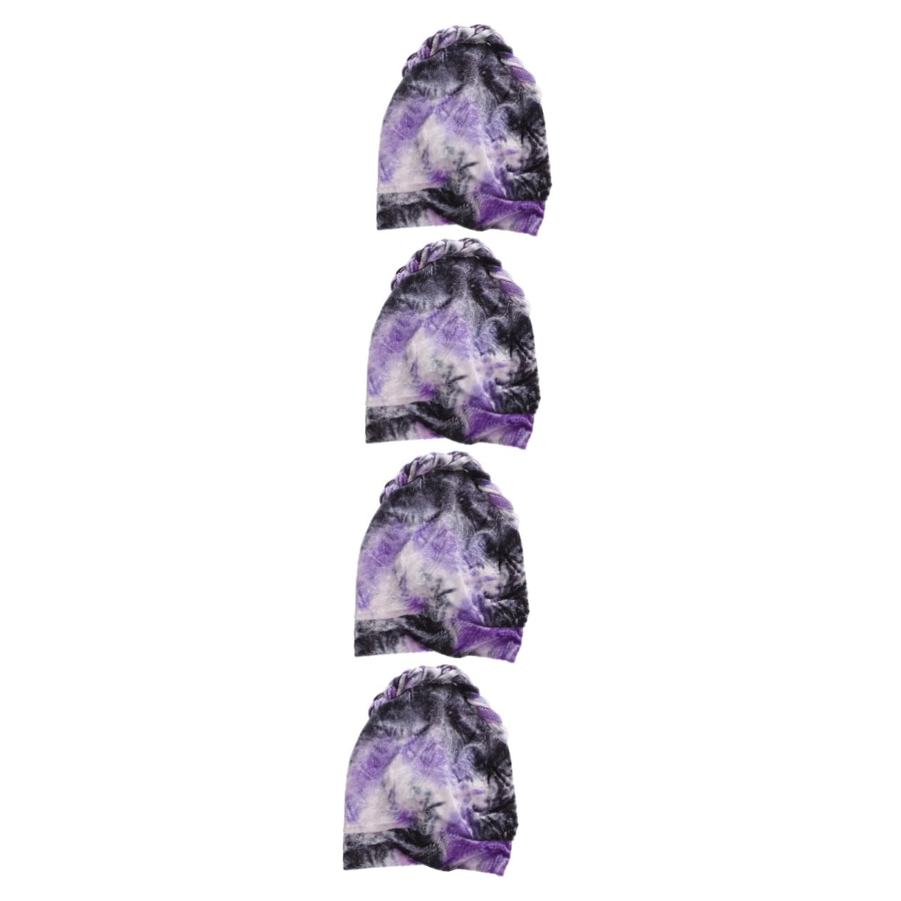 Didiseaon 4piezas Toalla para Secado De Cabello Ultra Absorbente Gorro De para Cabello y Grueso Reducción De Frizz Secado para y