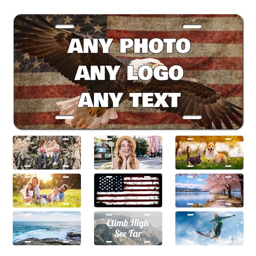 Nsjsima Custom License Plate Personalized Customize License Plate - Bike