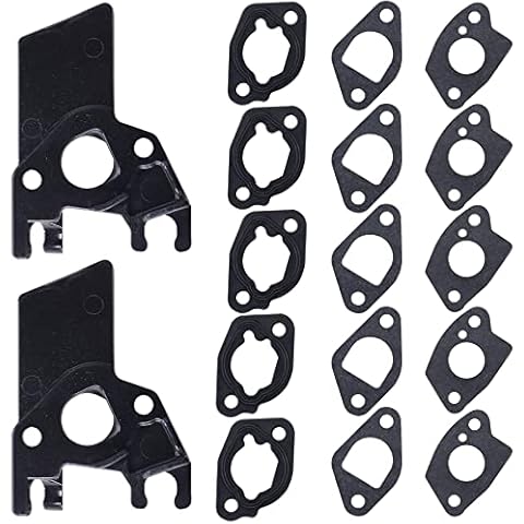 JINGKE Carburetor Gaskets Compatible with Honda GX200 and Clones Coleman Predator 212cc Ct200u Bt200x 159cc 196cc 224cc etc. 5 Packs (for Engine) Cover