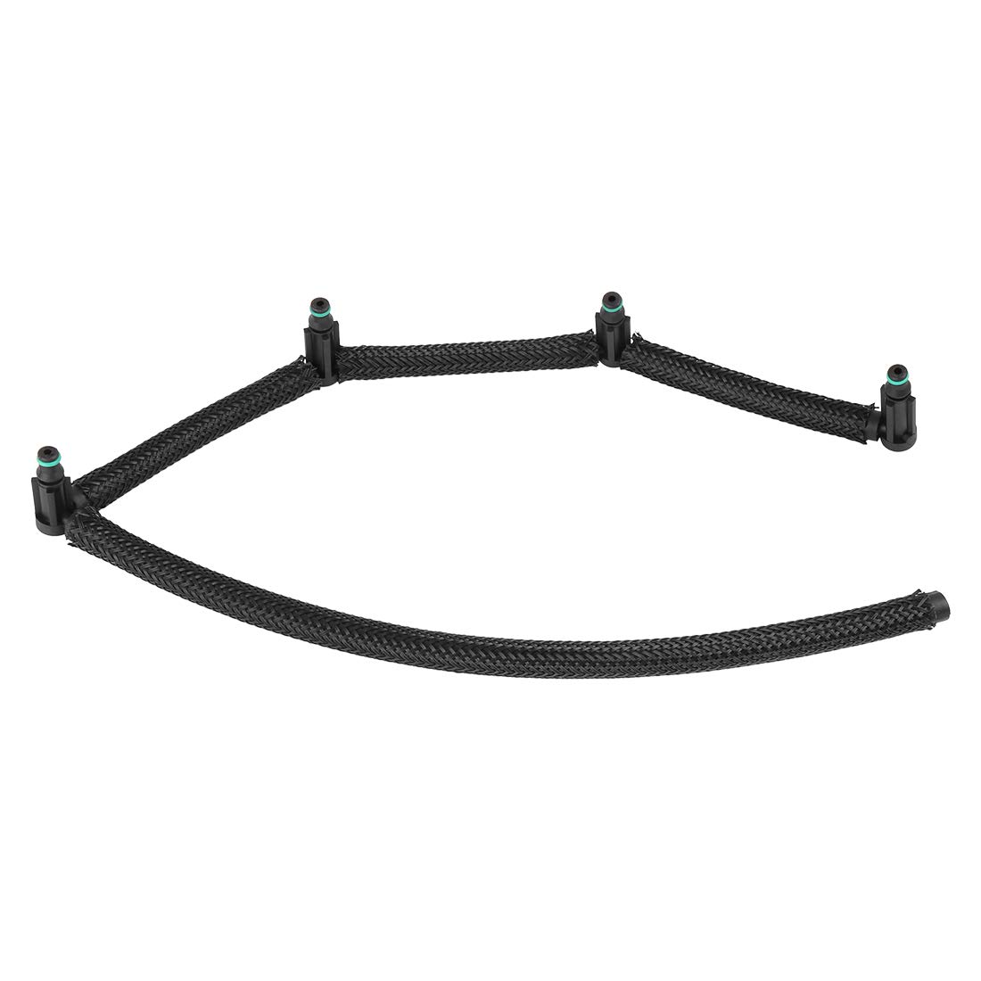 X AUTOHAUX Diesel Combustible Retorno Línea Manguera Fuga Tubería para Coche 1574Q5 1441256