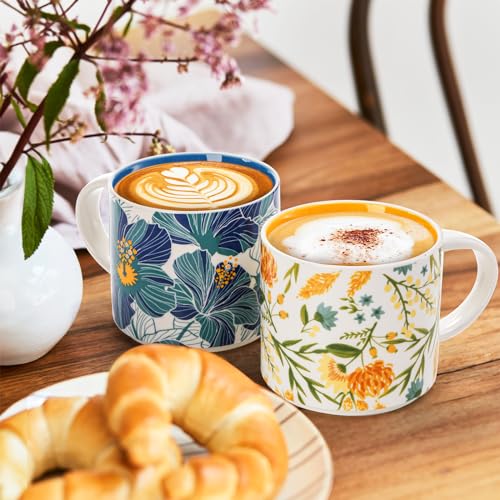 Frcctre Set Of 4 Ceramic Coffee Mug Set thumb #5