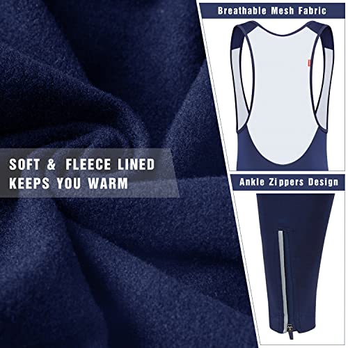 Image of qualidyne Men's Cycling Bike Bib Long Pants Cycling Tights with 3D Breathable Pad, Excellent Performance & Better Fit