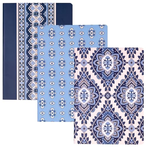 Notebooks Vera Bradley Cambridge Blues mini carnet de notes ligné et cahier cousu
