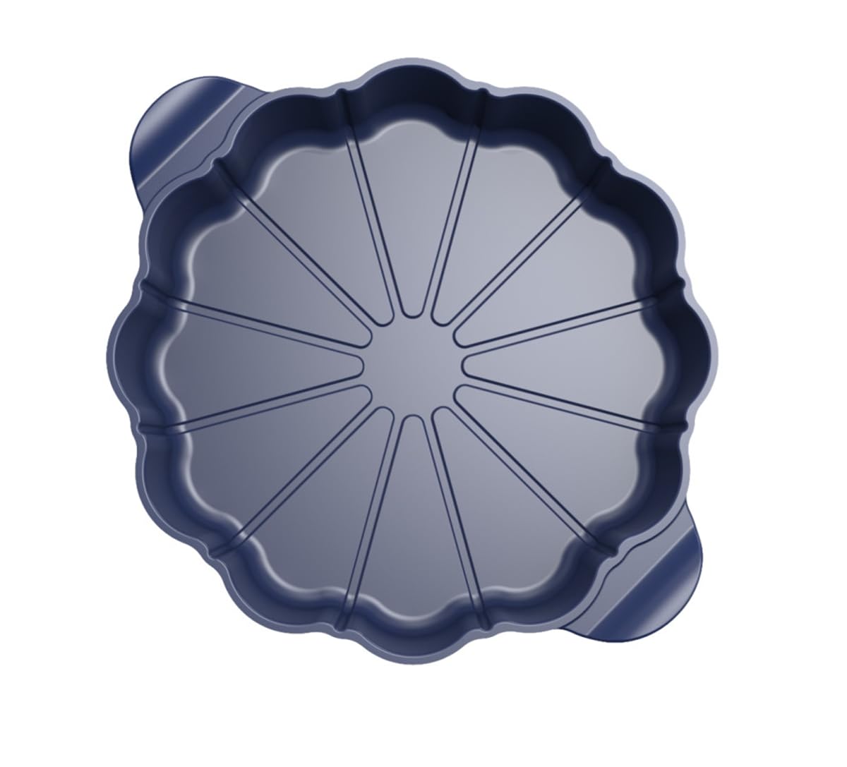 COOKUT, Le Formidable Plat à Tarte avec coupe tarte - dimension 29 cm - couleur Myrtille (bleu)