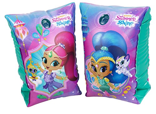 Shimmer and Shine-25453 Shimmer & Shine Set Manguitos hinchables, Multicolor (Saica 2653) Cover